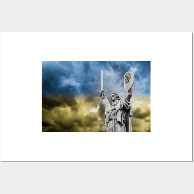 Motherland Monument, Kiev, Ukraine Wall Art by GrahamPrentice